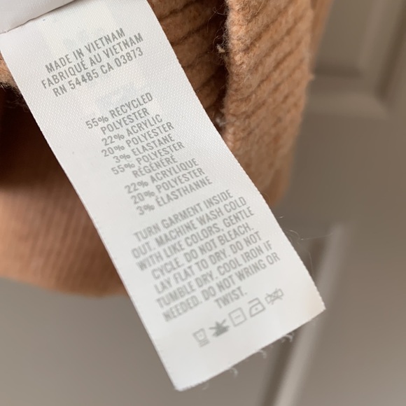 AERIE V NECK STRIPED SWEATER XXS OVERSIZED - Picture 4 of 5